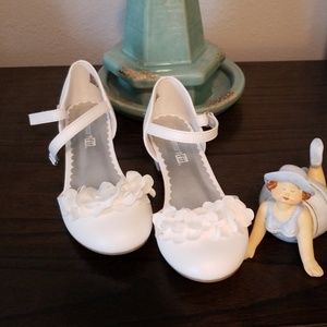 Dress shoes. Light, ivory color.